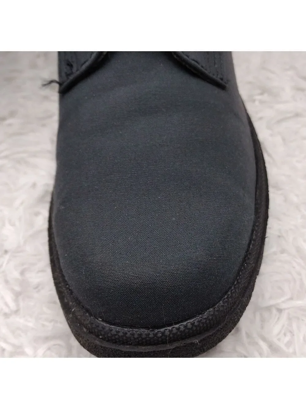 Toe Warmers Canada Made Grey Almond Toe Lace Up Low Heel Waterproof Ankle Boot